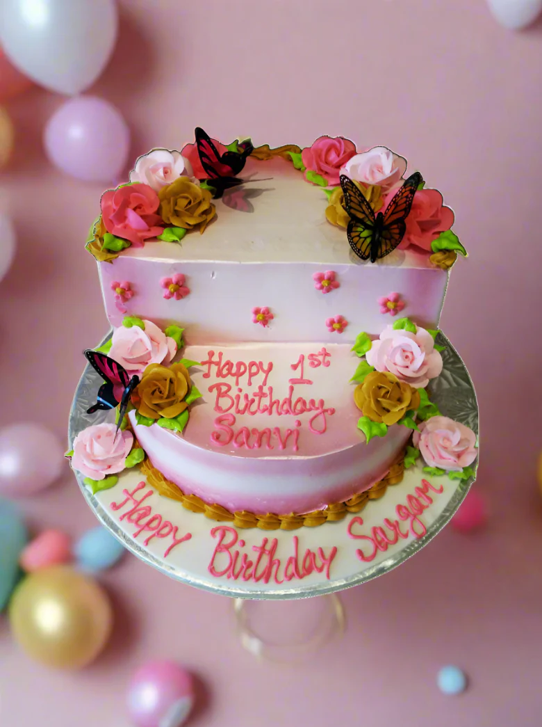 1St Birthday Stage Cake - Image 3