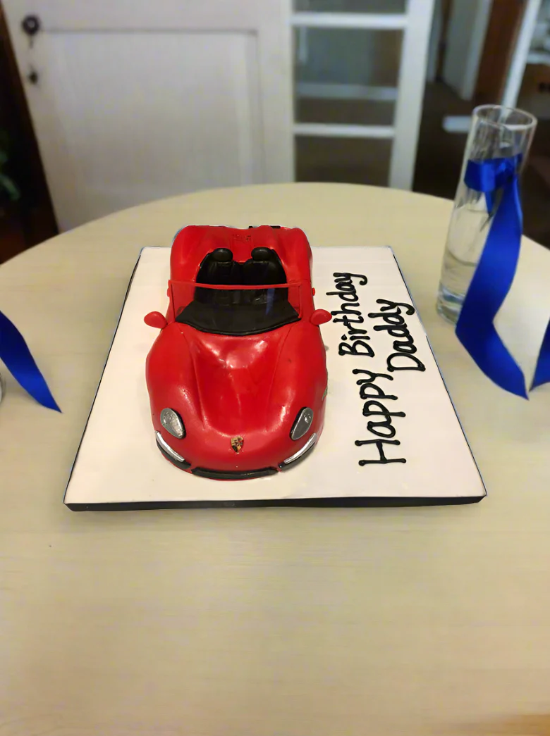 3D Car Molded Cake - Image 3