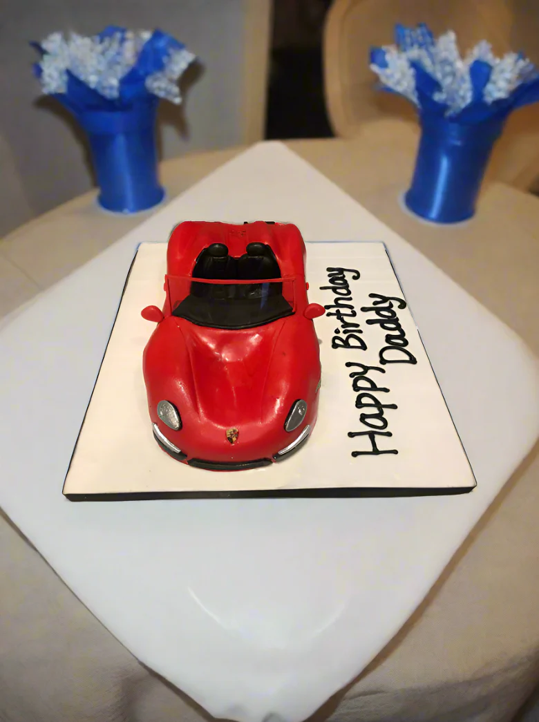 3D Car Molded Cake - Image 4