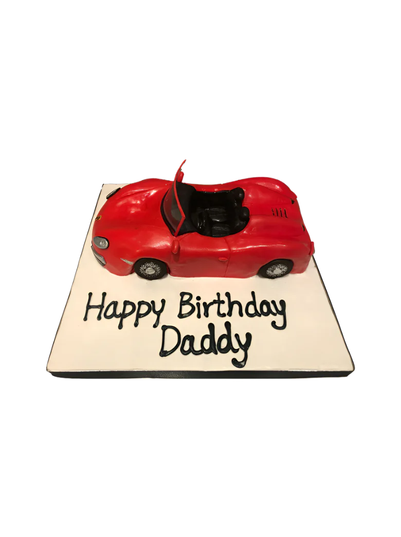 3D Car Molded Cake - Image 5