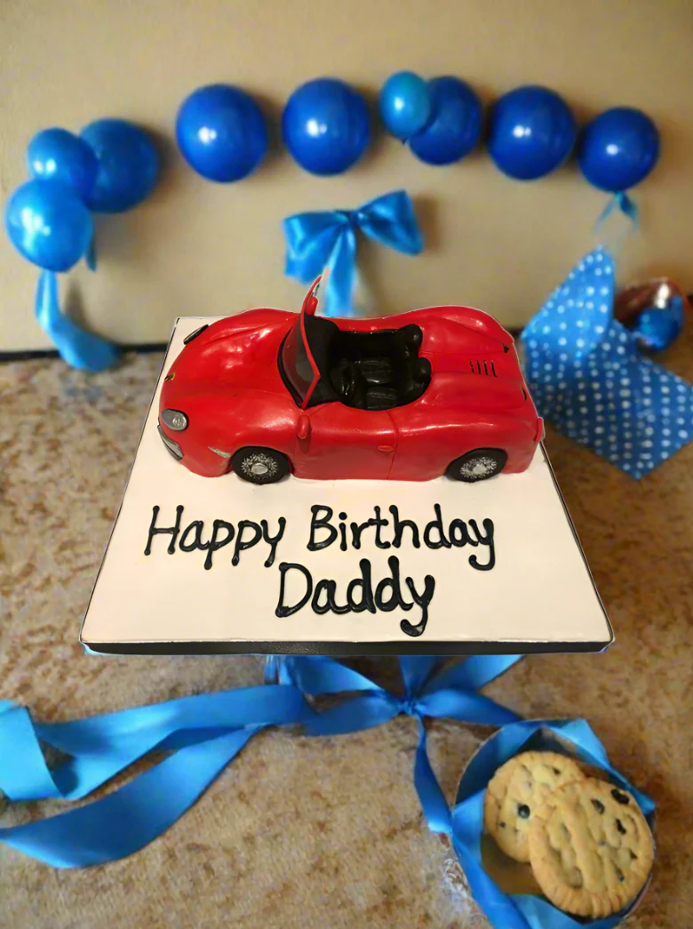 3D Car Molded Cake - Image 6