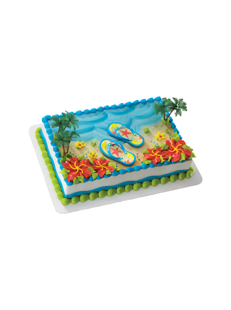 Flip Flop Theme Cake - Image 4