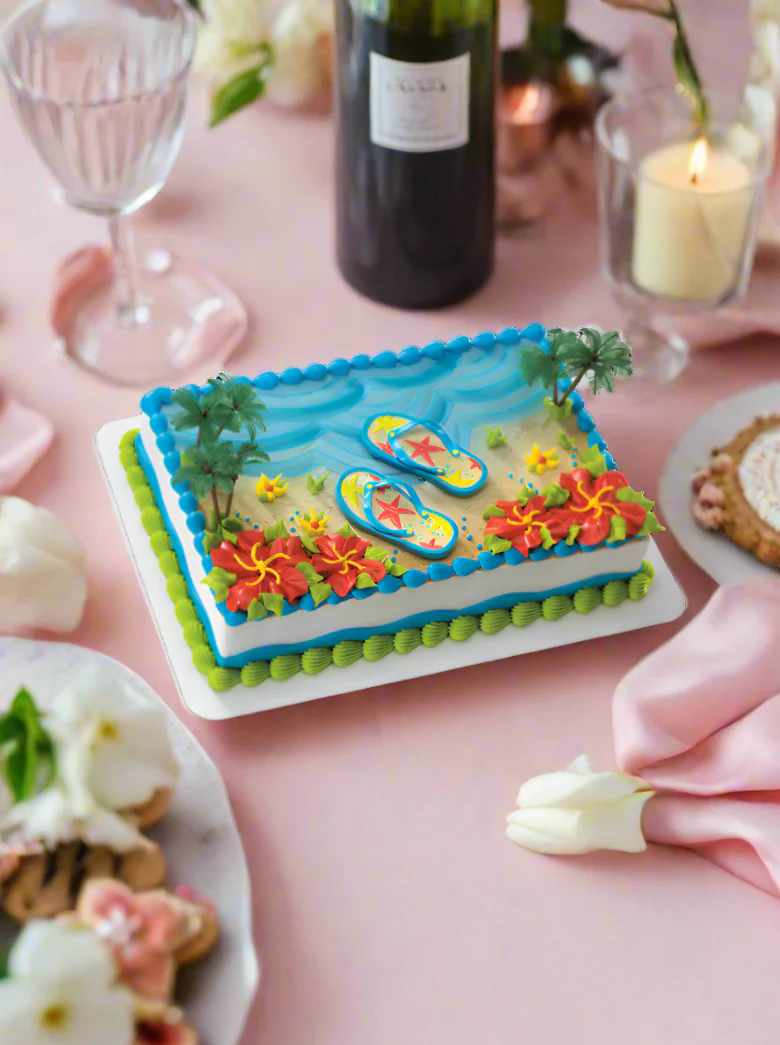 Flip Flop Theme Cake - Image 6