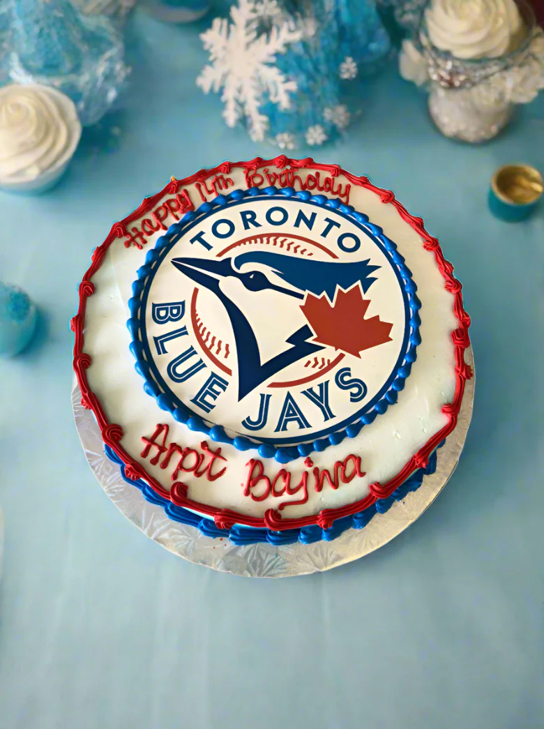 Blue Jays Photo Cake - Image 3