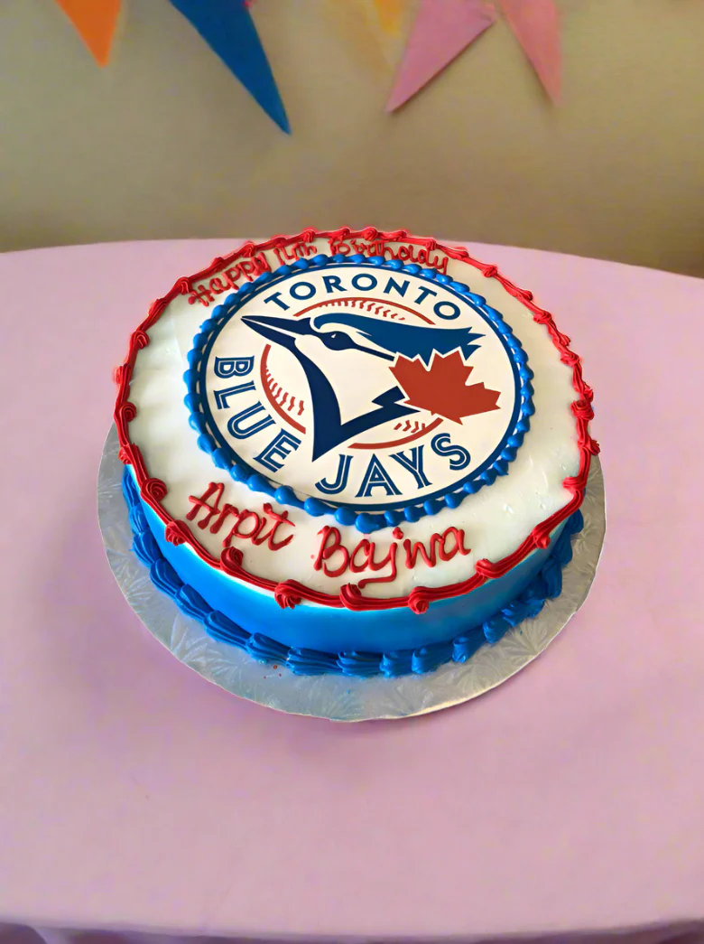 Blue Jays Photo Cake - Image 4