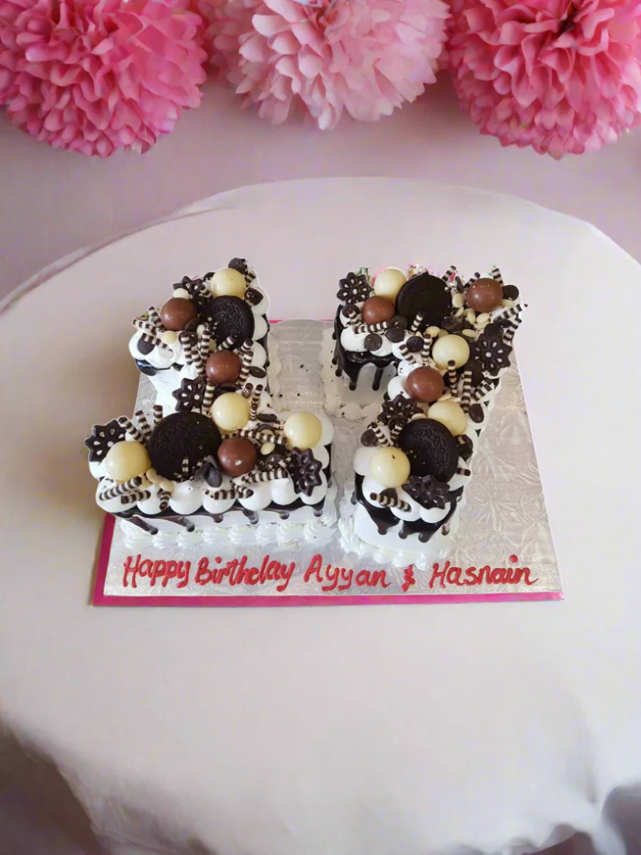 Digit Chocolate Cake - Image 3