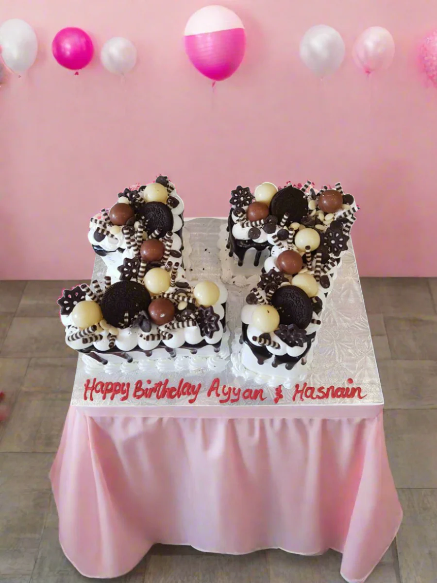 Digit Chocolate Cake - Image 4
