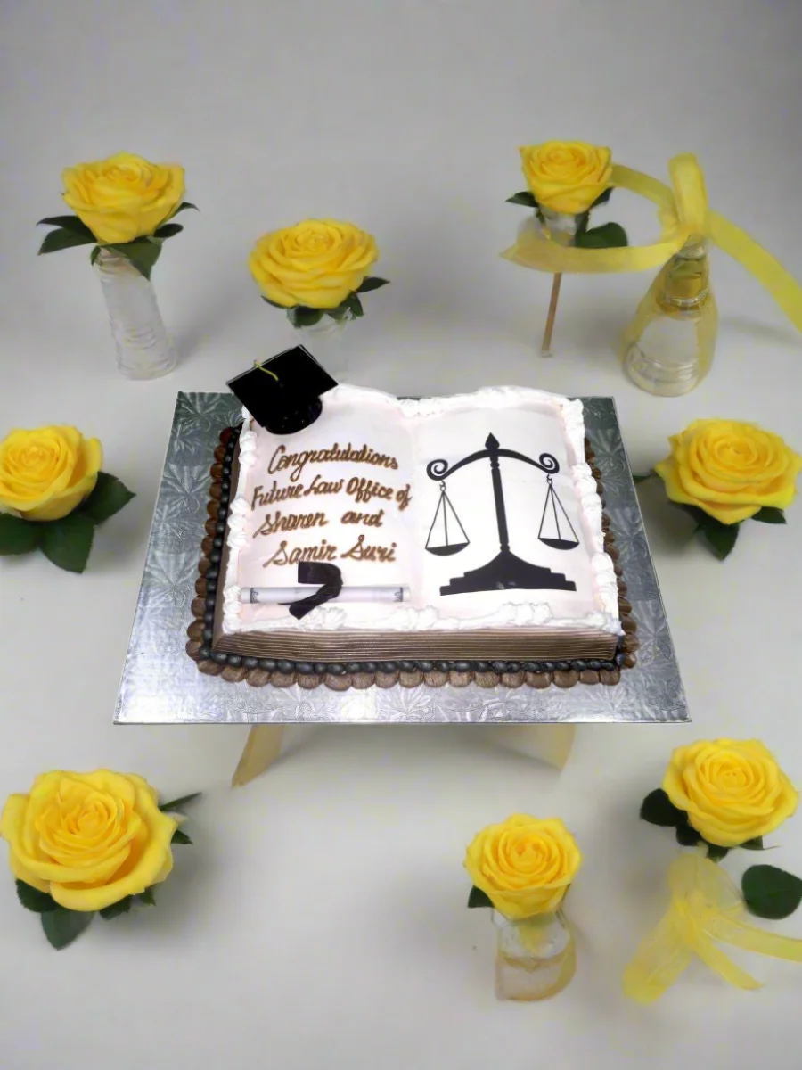 Diploma Book Cake - Image 3