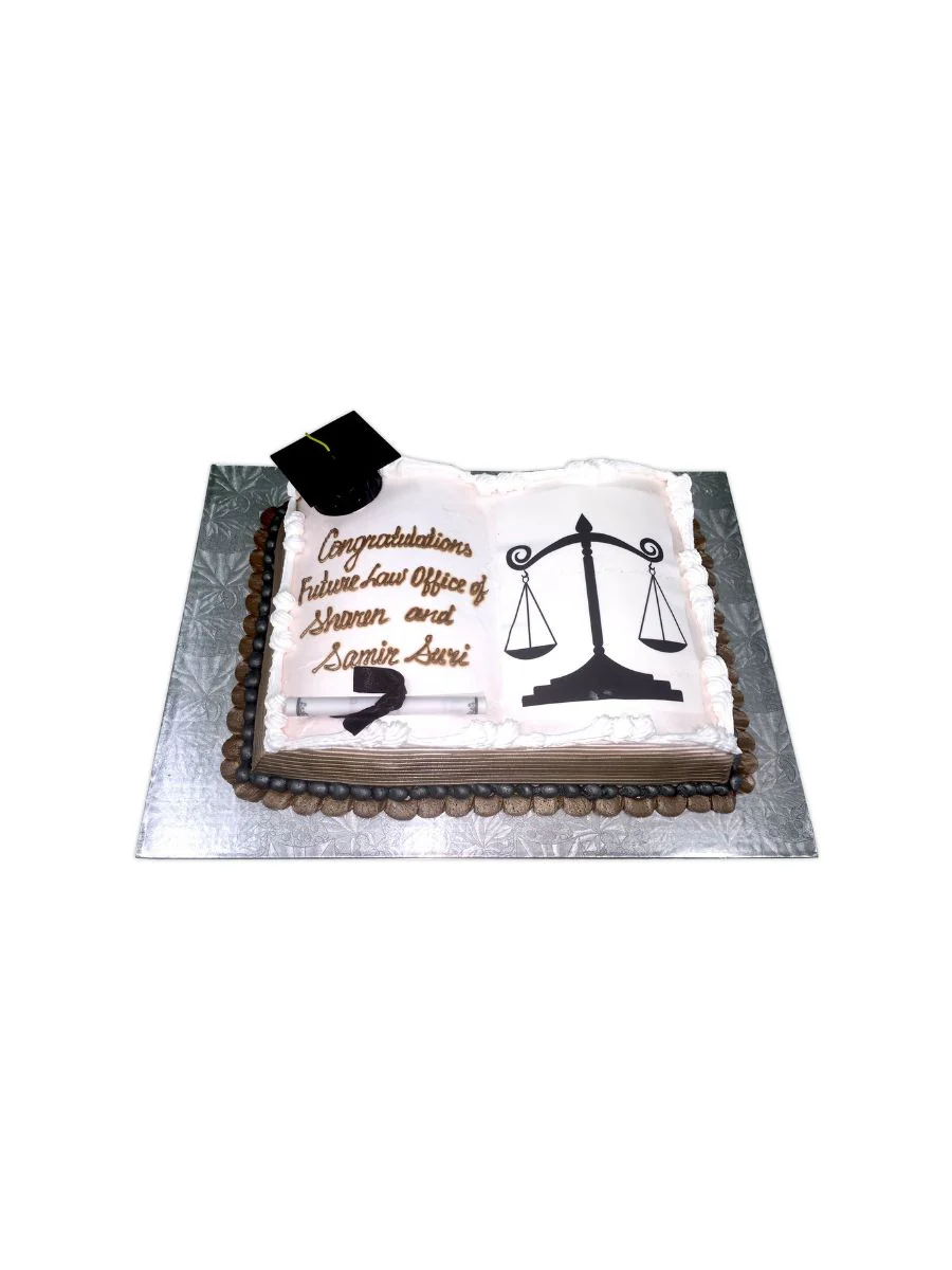 Diploma Book Cake - Image 5