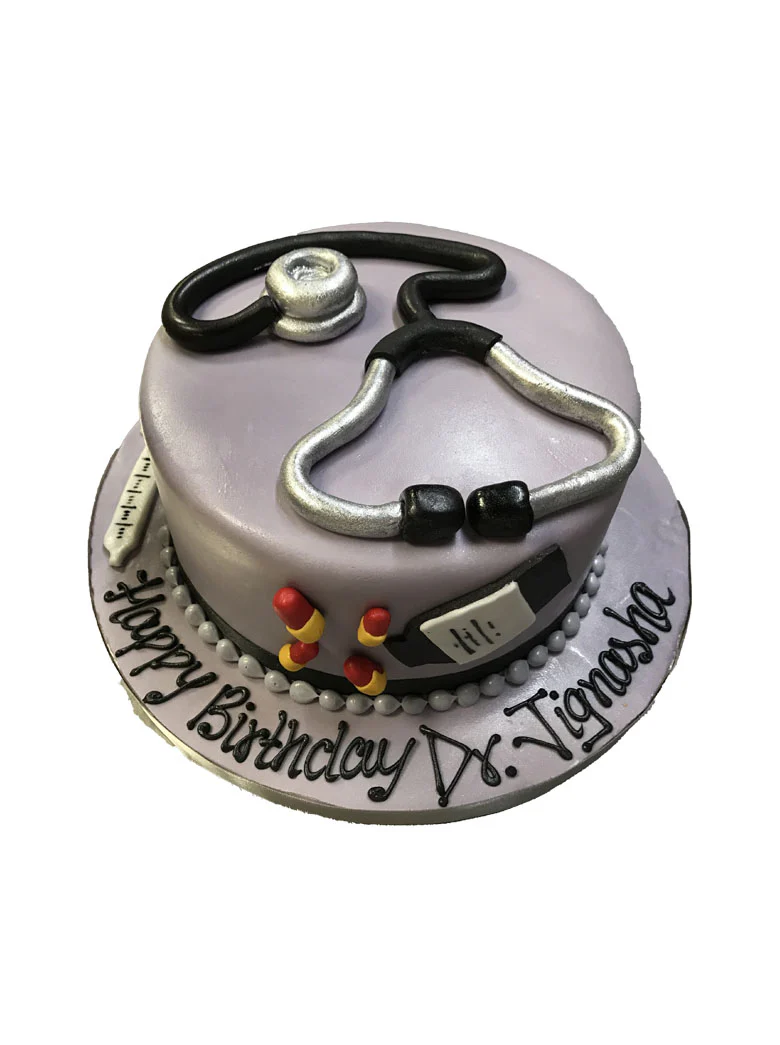 Doctor Fondant Cake - Image 4