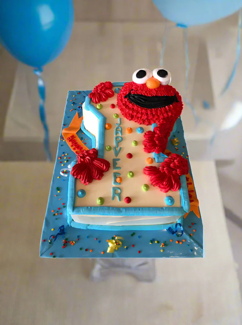 Elmo 1St Birthday Cake - Image 3