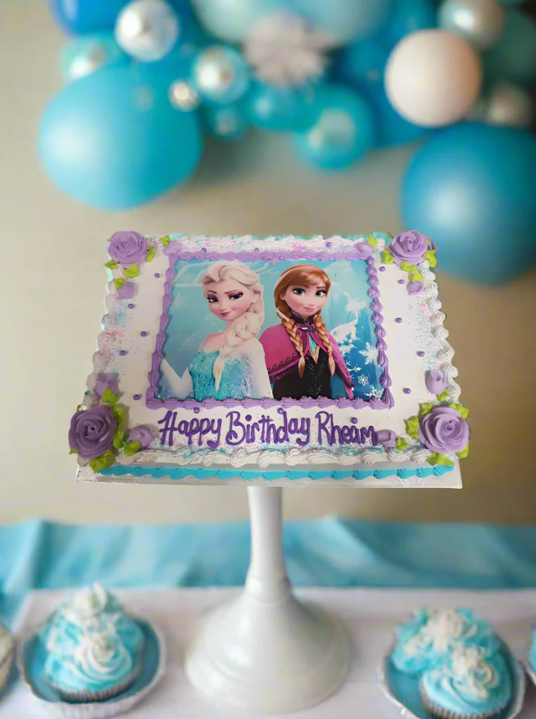 Frozen Photo Cake - Image 3