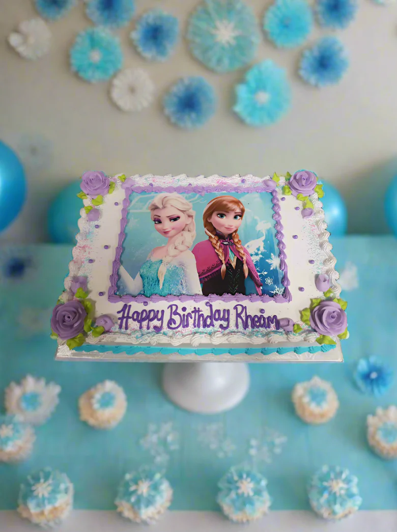 Frozen Photo Cake - Image 4