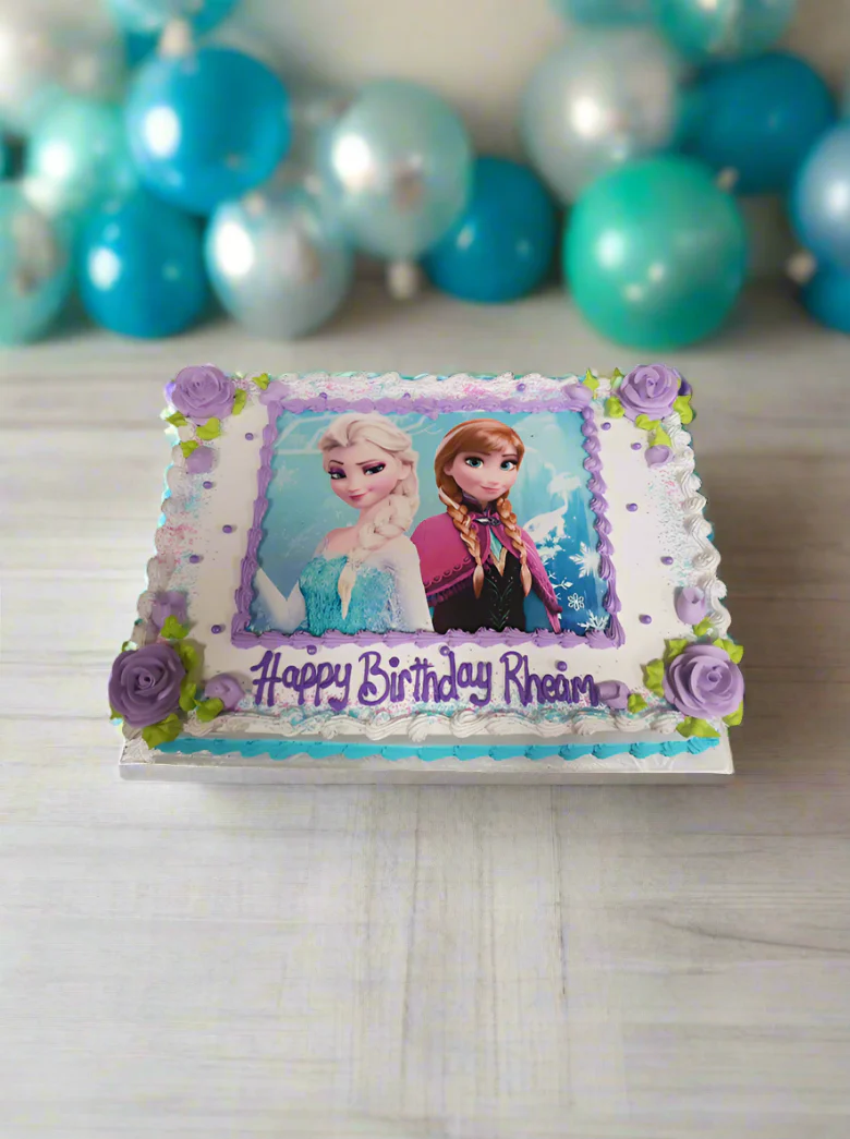 Frozen Photo Cake - Image 5