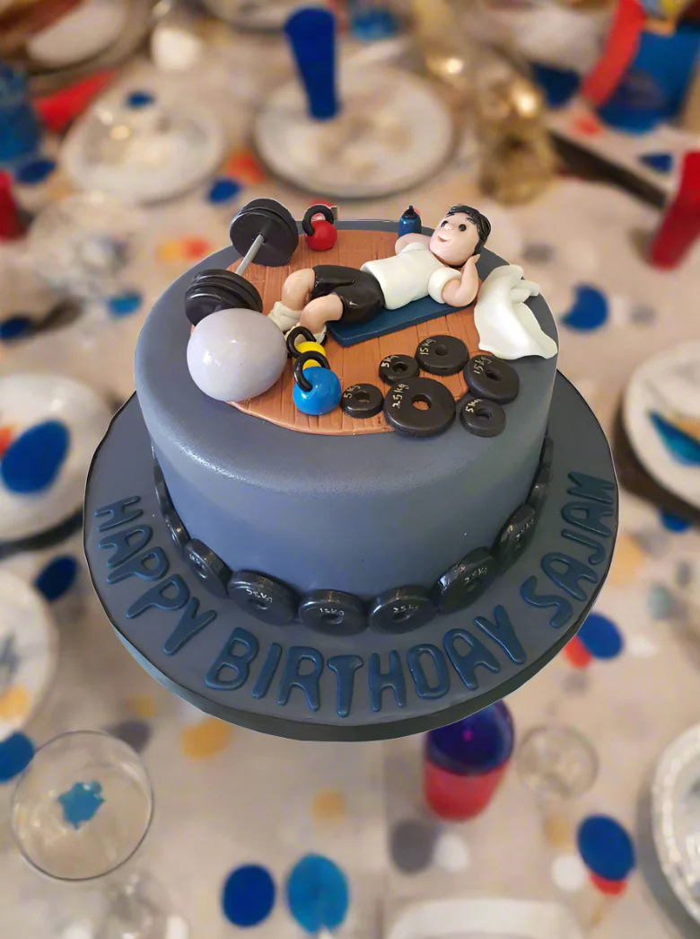 Gym Themed Cake - Image 3