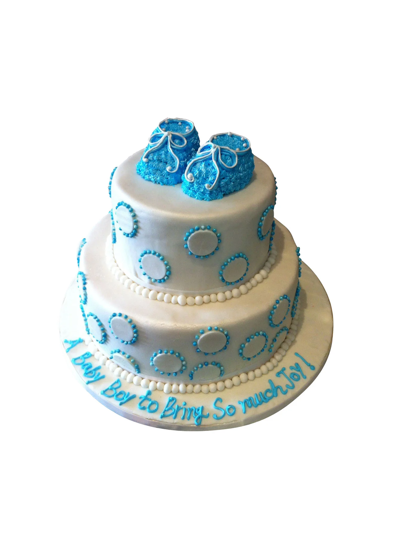 Joy Fondant Bootie Cake - Image 5