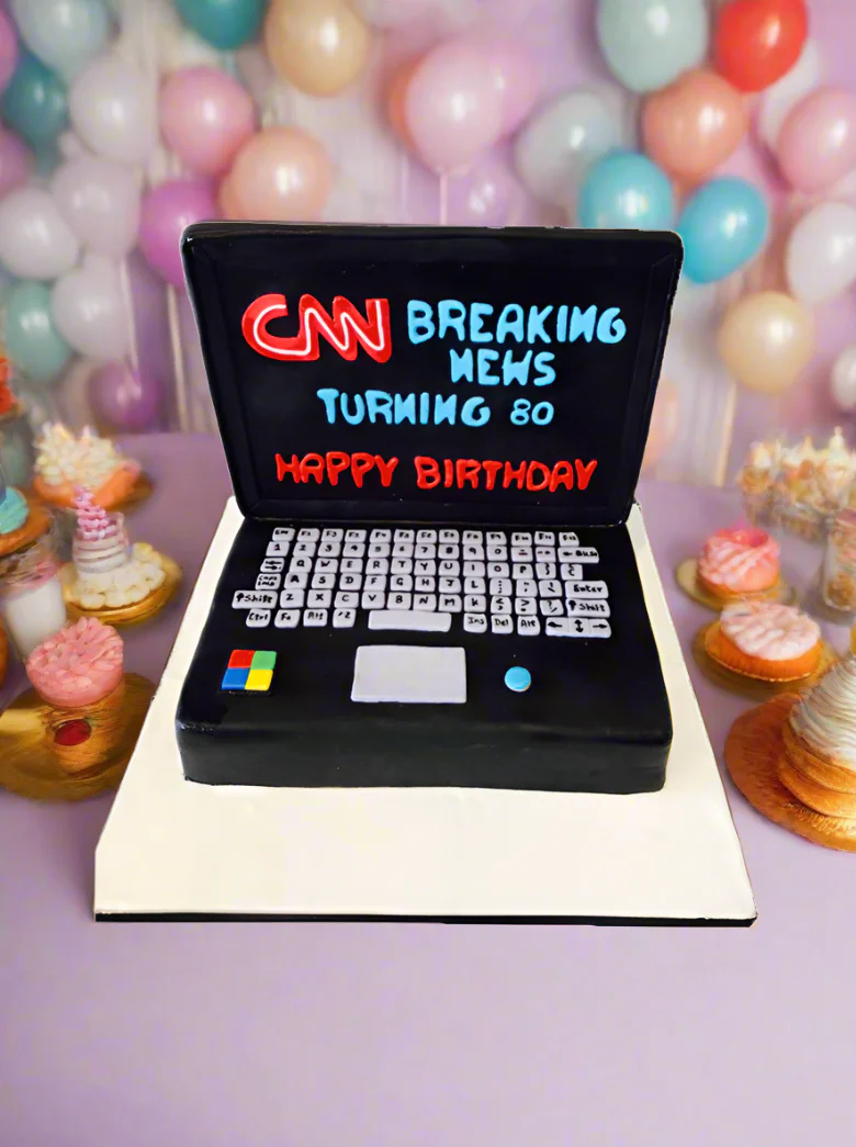 Laptop Molded Cake - Image 3