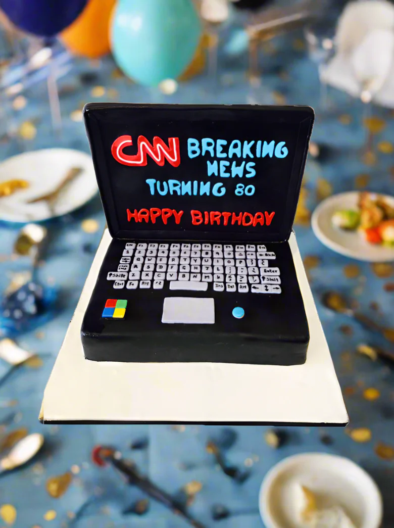 Laptop Molded Cake - Image 4