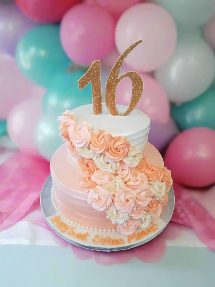 Maneet Sweet Sixteen Cake - Image 3
