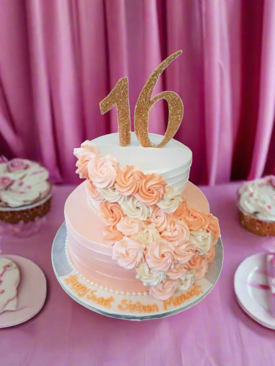 Maneet Sweet Sixteen Cake - Image 6