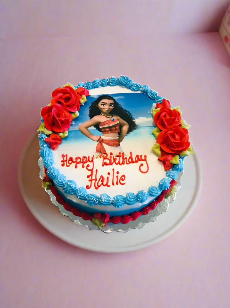 Moana Photo Cake - Image 5