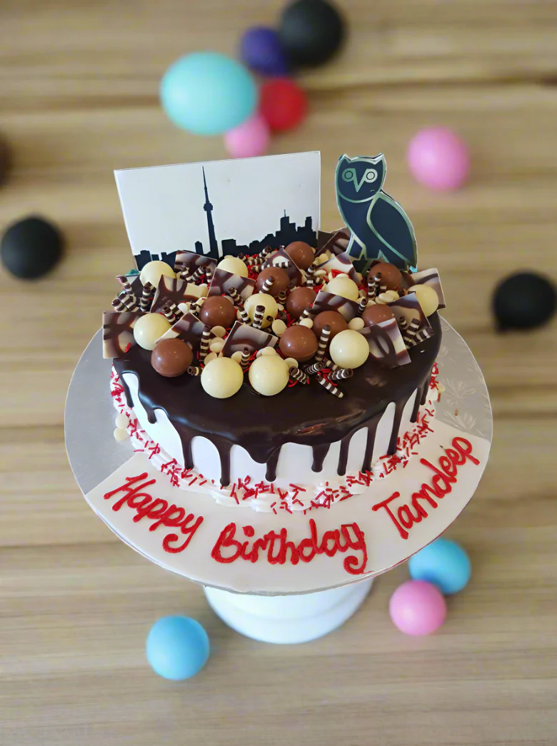 Ovo Chocolate Birthday Cake - Image 3
