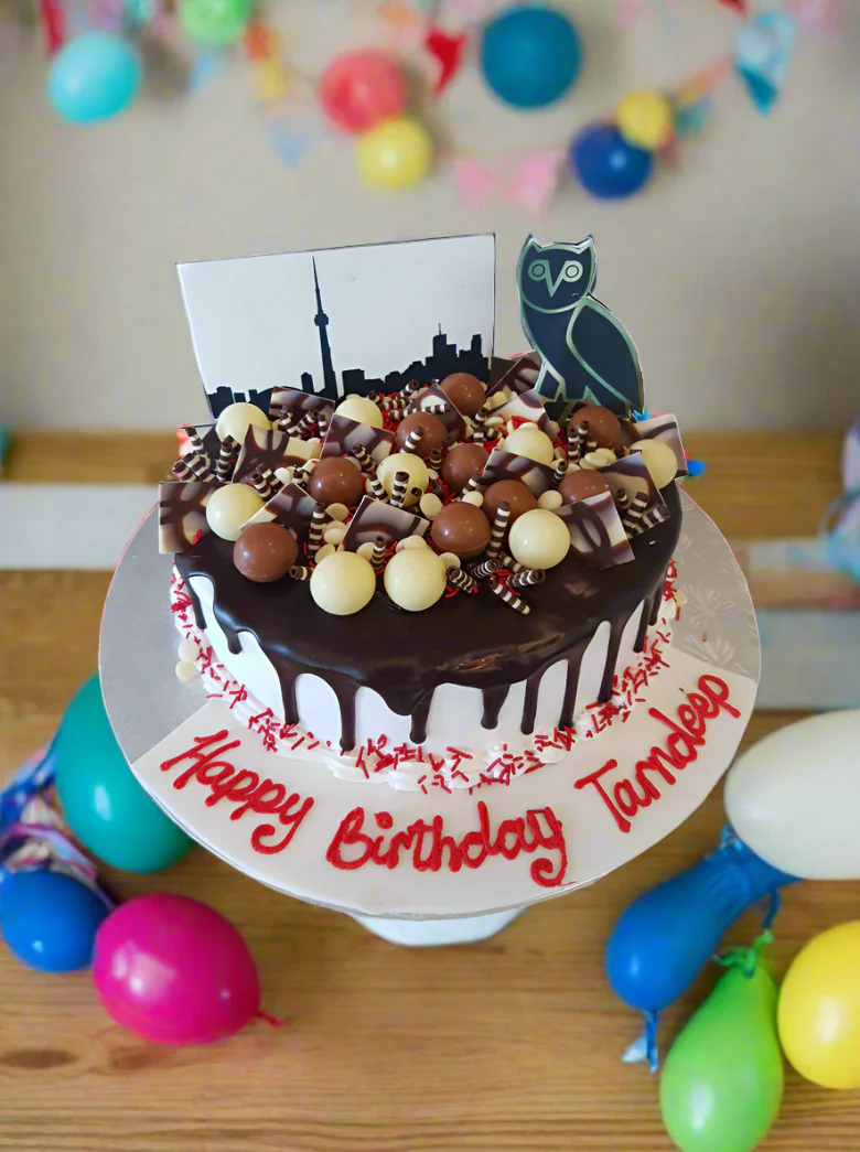 Ovo Chocolate Birthday Cake - Image 4