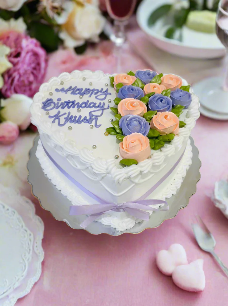 Puja Anniversary Cake - Image 4