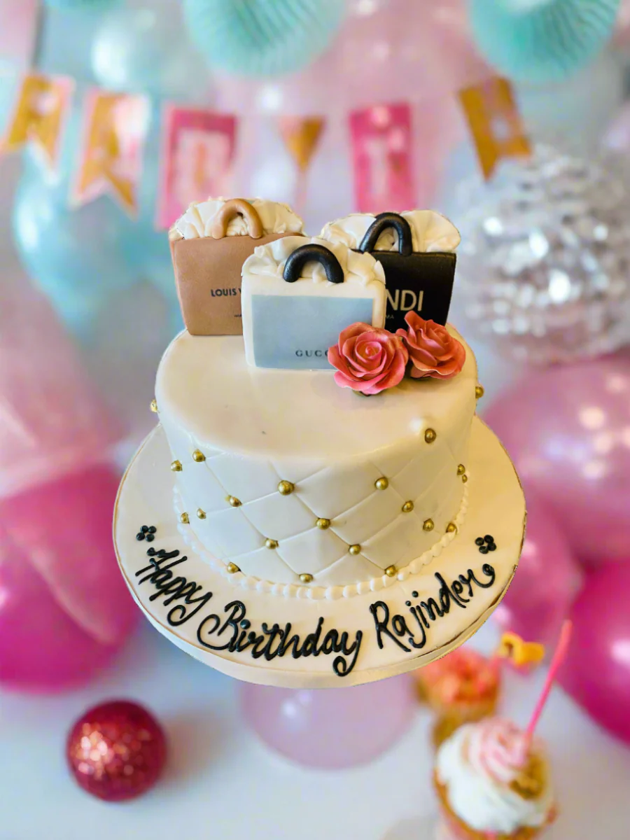 Rajinder Born To Shop Cake - Image 3