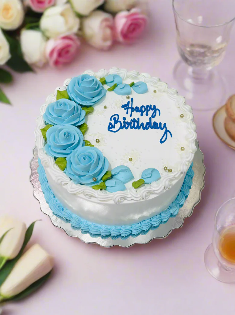 Red Flower Cake - Image 12