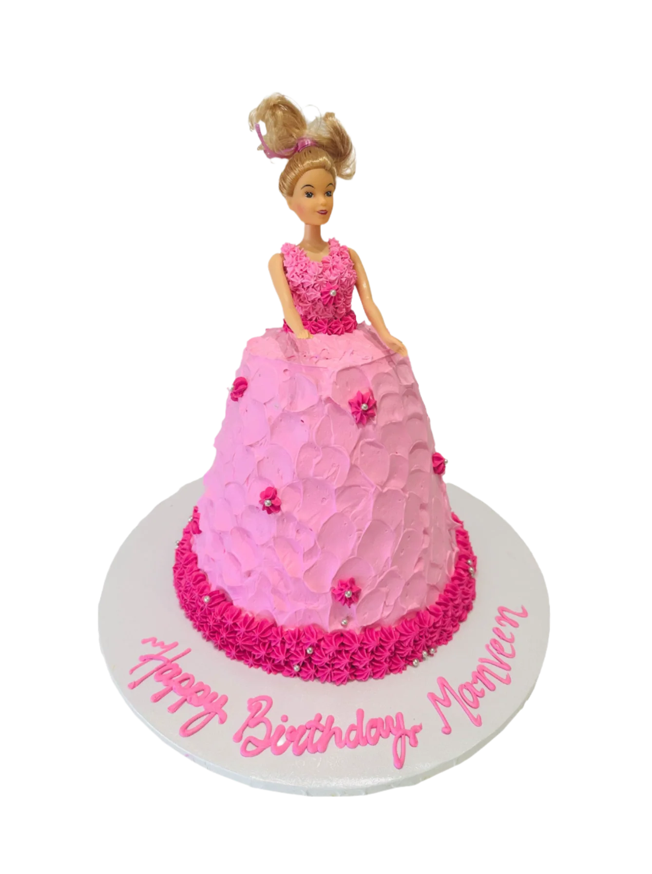 Saran Diva Barbie Doll Cake - Image 5