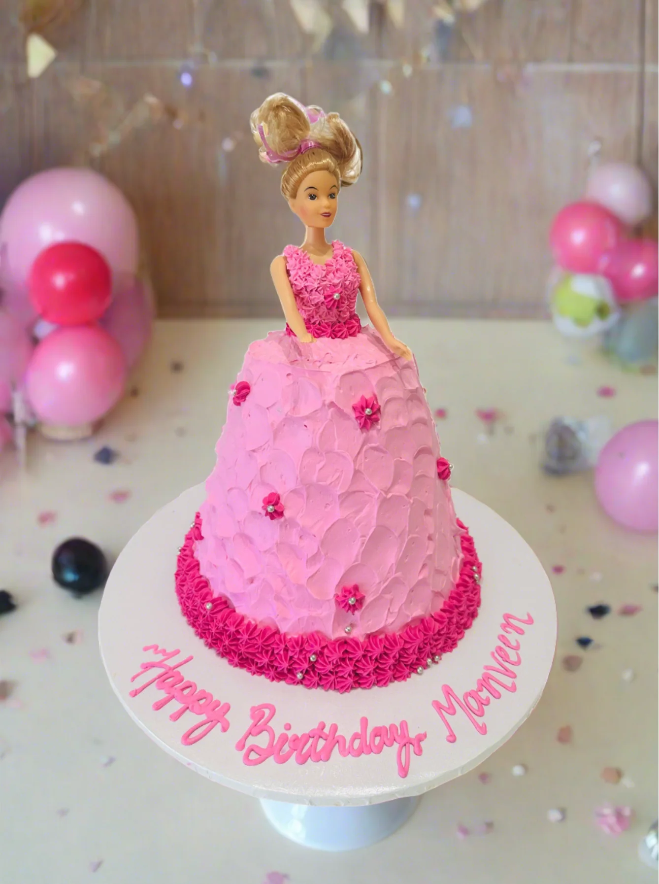 Saran Diva Barbie Doll Cake - Image 6