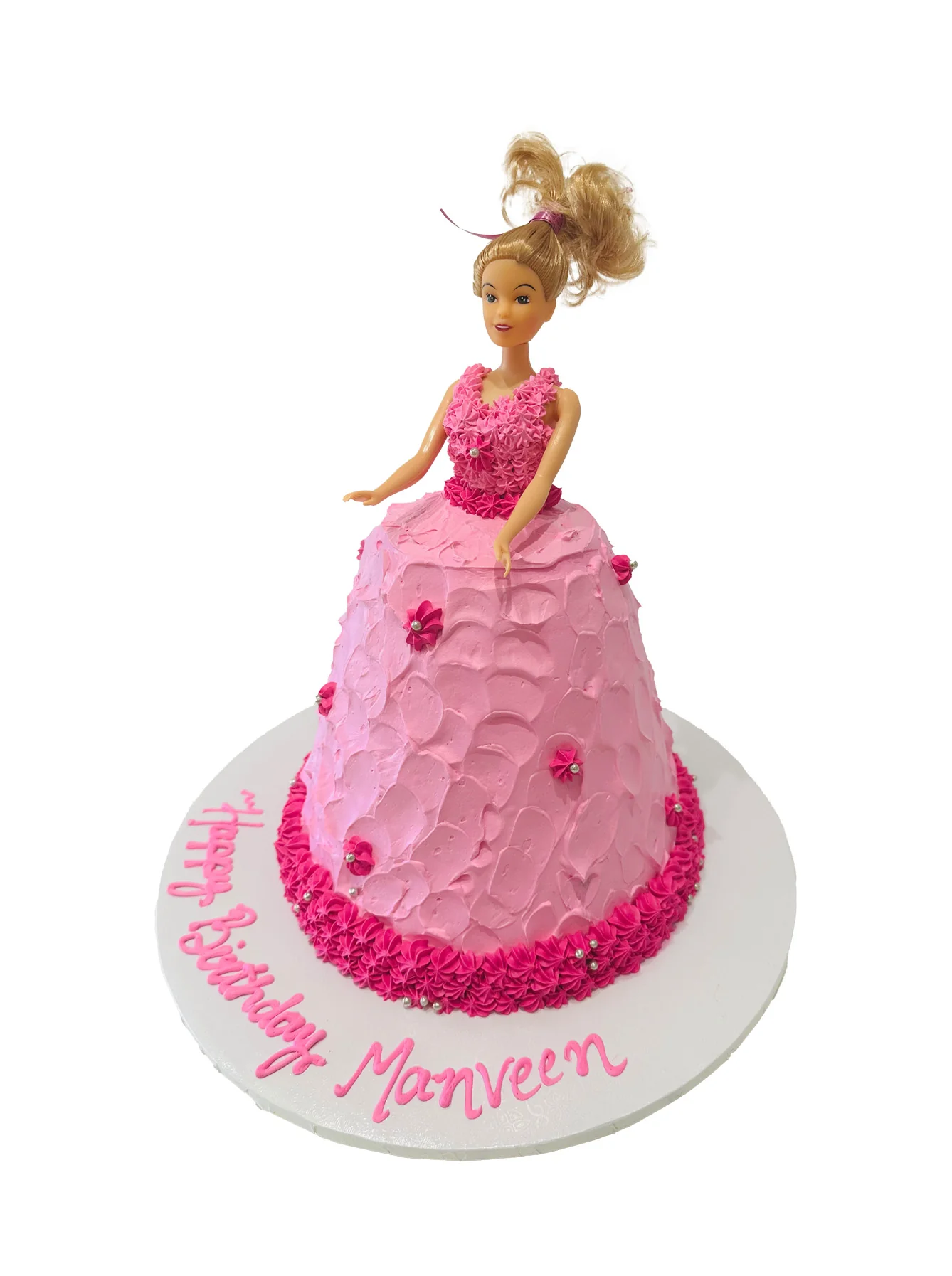 Saran Diva Barbie Doll Cake - Image 7