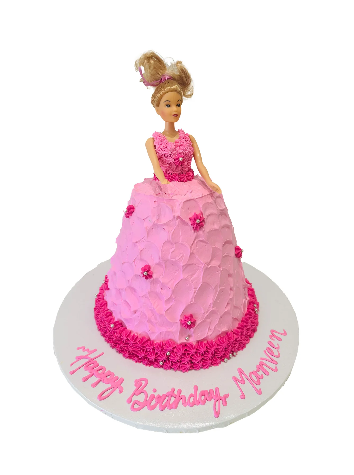 Saran Diva Barbie Doll Cake - Image 8