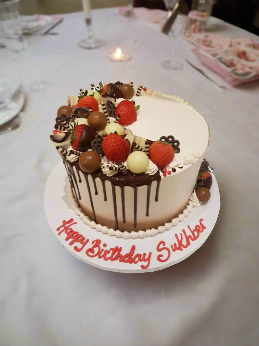 Sukhber Choco Birthday Cake - Image 3