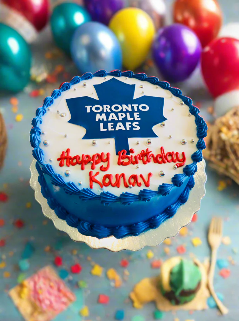 Toronto Maple Leafs Photo Cake - Image 4