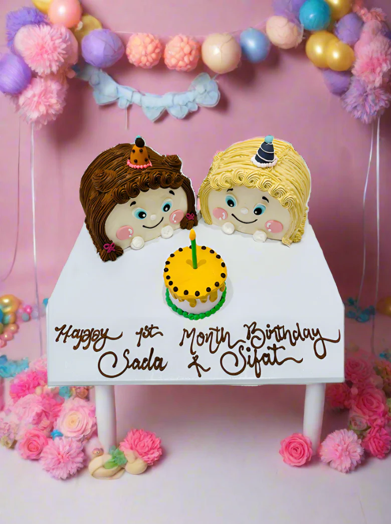 Twin Archs Birthday Cake - Image 4