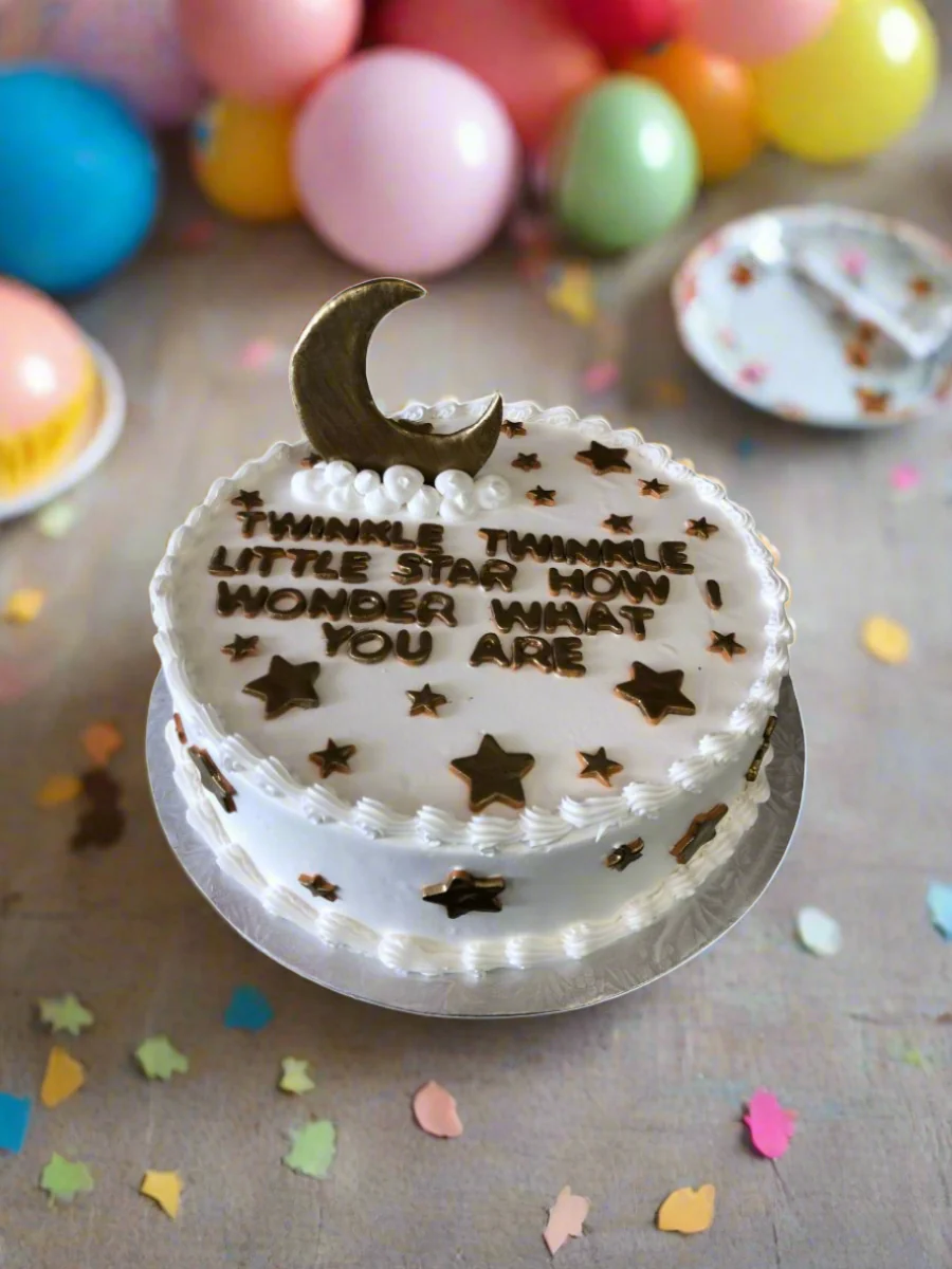 Twinkle Twinkle Little Star Cake - Image 3