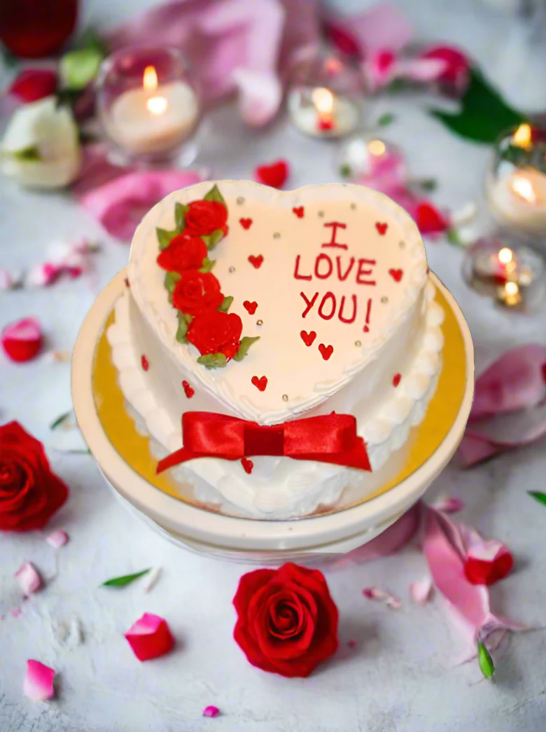 Valentine Heart Cake - Image 5