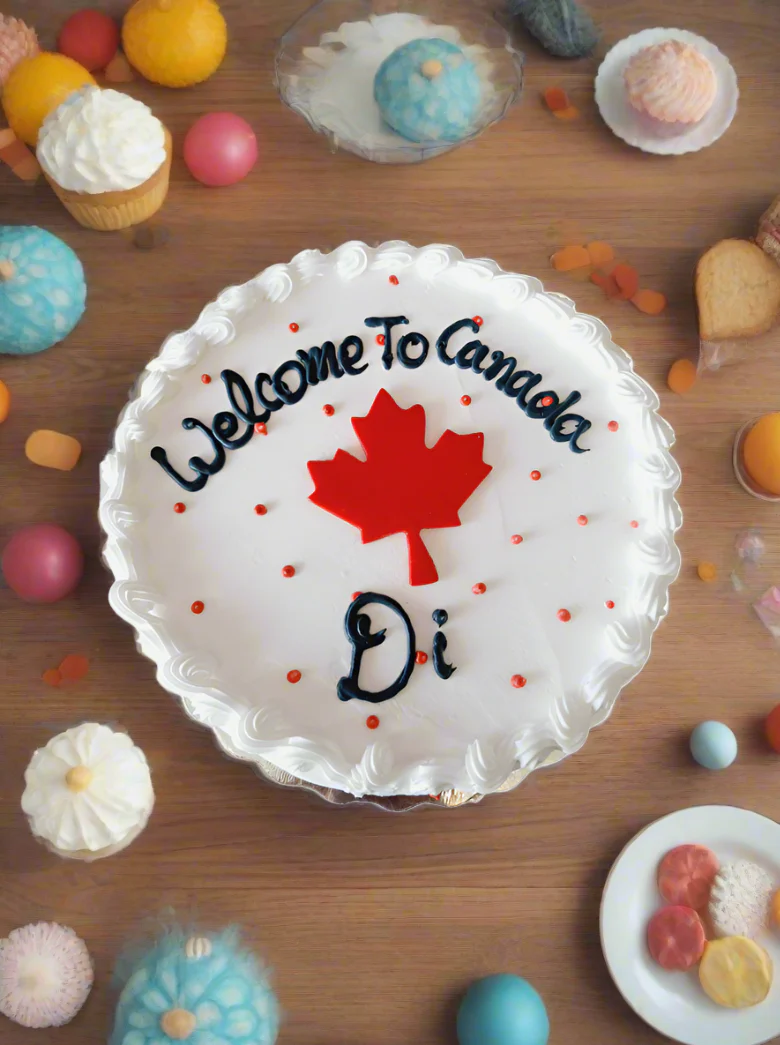 Welcome To Canada Cake - Image 3