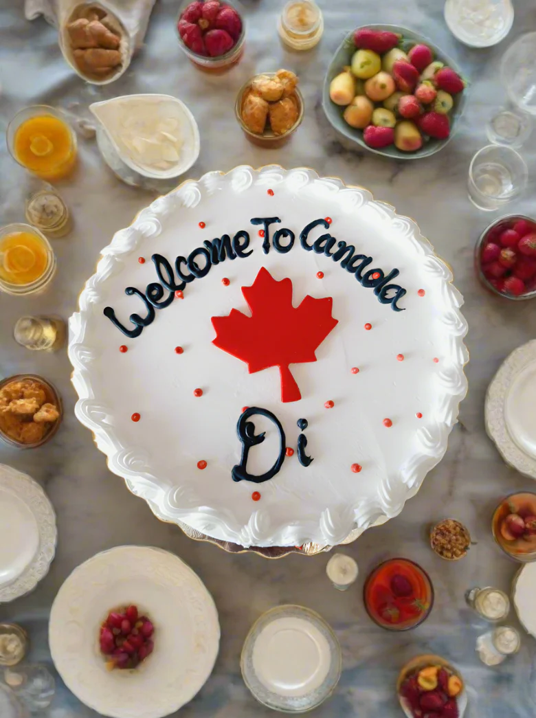 Welcome To Canada Cake - Image 4