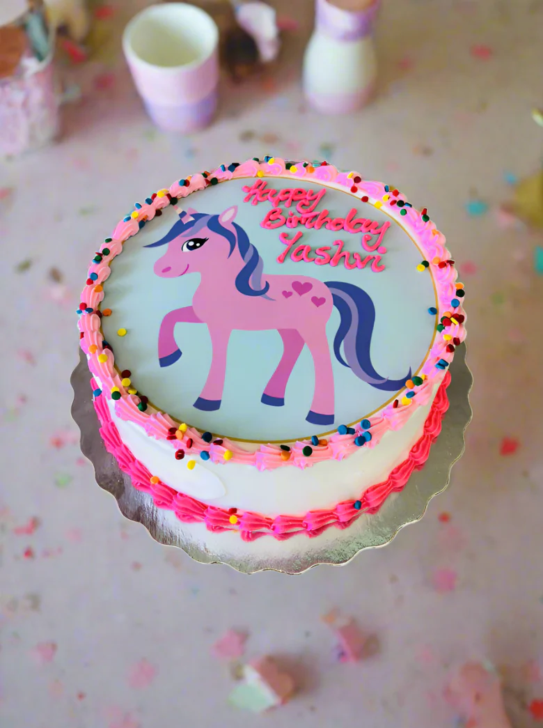 Yashvi Unicorn Cake - Image 3