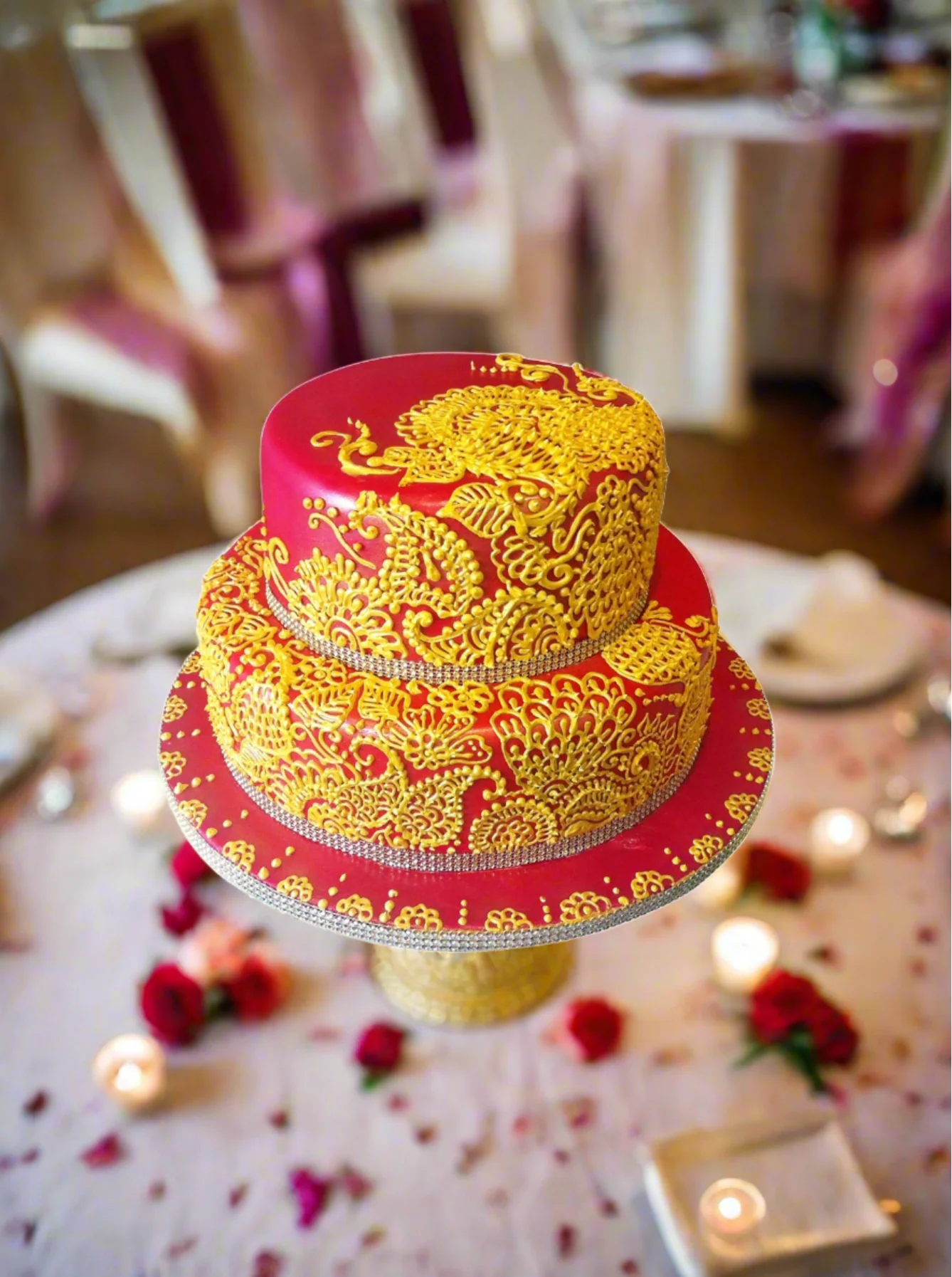 Zelda Henna Wedding Cake - Image 4